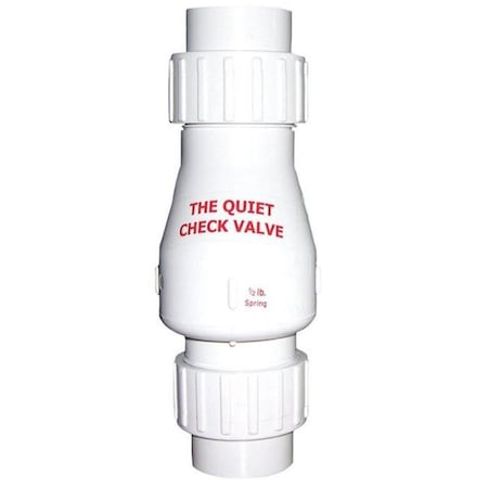 Brady Brady 0823-15 1.5 in. Check Valve Quiet  White 4307047